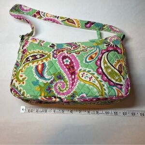 NWT Vera Bradley Tutti Frutti Glenna Satchel Bag Purse  Retired, Floral, Lime